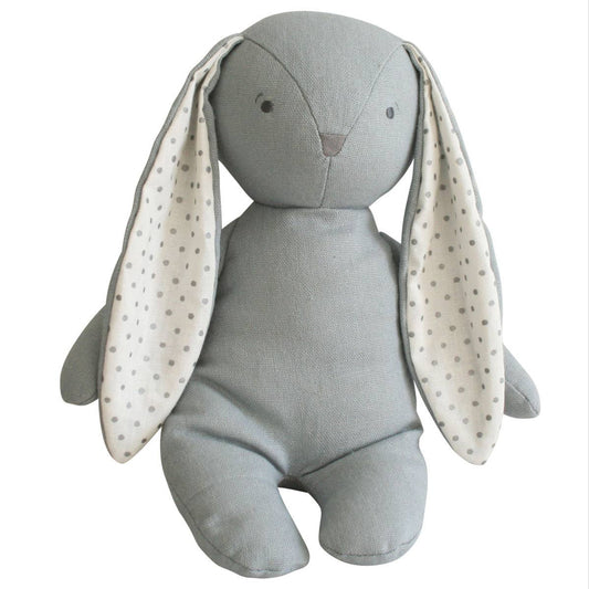 Alimrose: Bobby Floppy Bunny Soft Toy - Grey Linen