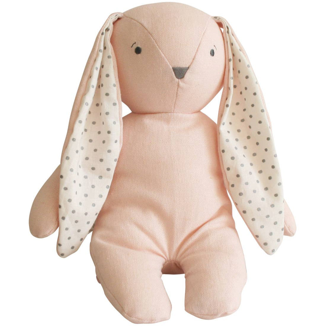 Alimrose: Bobby Floppy Bunny Soft Toy - Pink Linen
