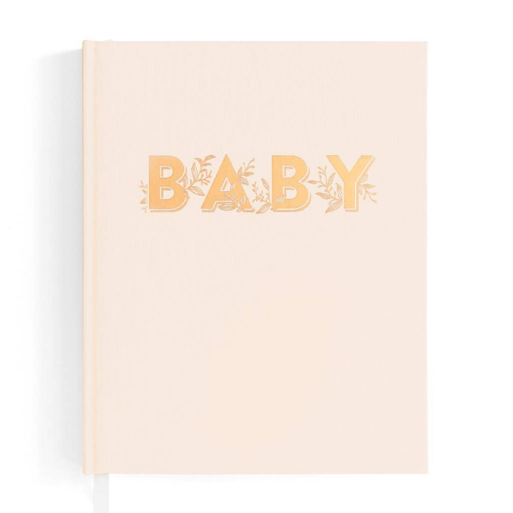 Fox and Fallow:  Baby Book Linen Journal - Beige