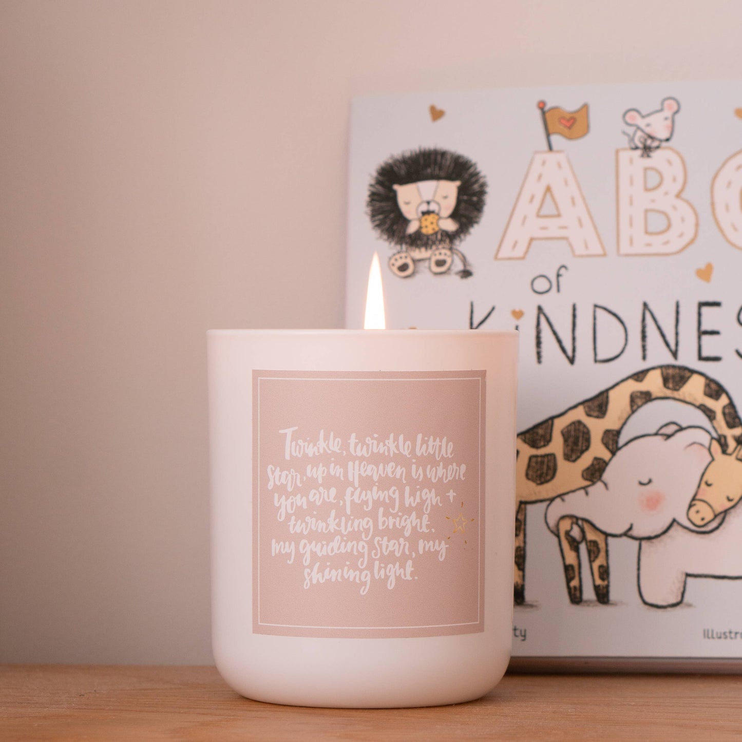 Green Heart Twinkle Little Star In Loving Memory Soy Candle