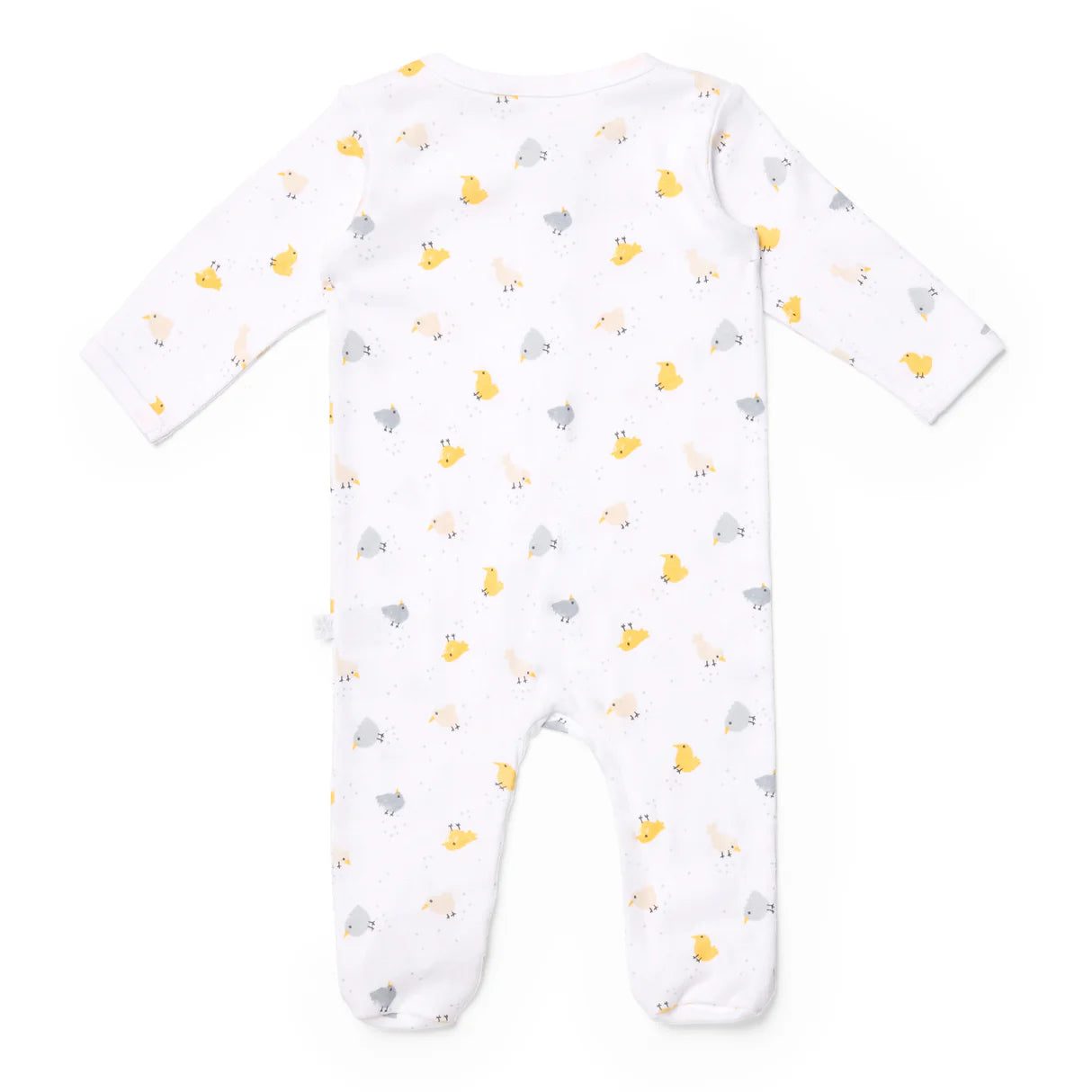 Newborn Baby Zip growsuit - Chick