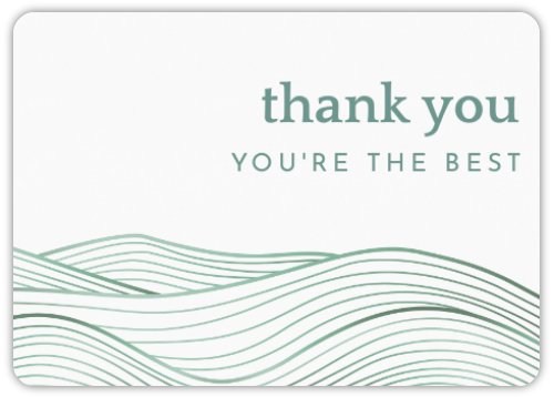 Complimentary Greeting card