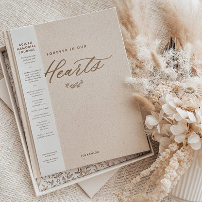 Forever In Our Hearts Linen Journal